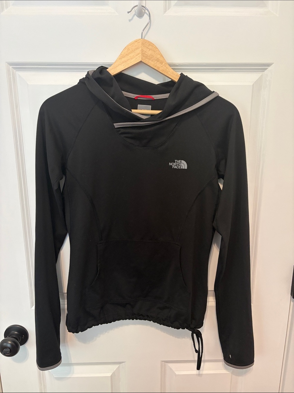 The North Face Black Women's Hooded Pullover with Drawcord